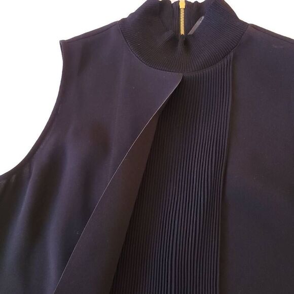 Black Label by Chico's Womens Turtleneck Sleeveless Size XS - Picture 2 of 14